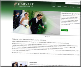 Harvest Financial Group Website