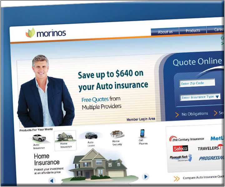 Morninos Insurance Company Website